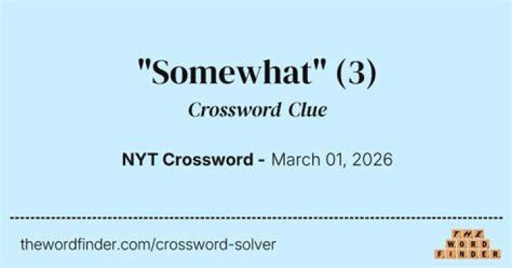 Somewhat R-rated NYT Crossword Clue - News