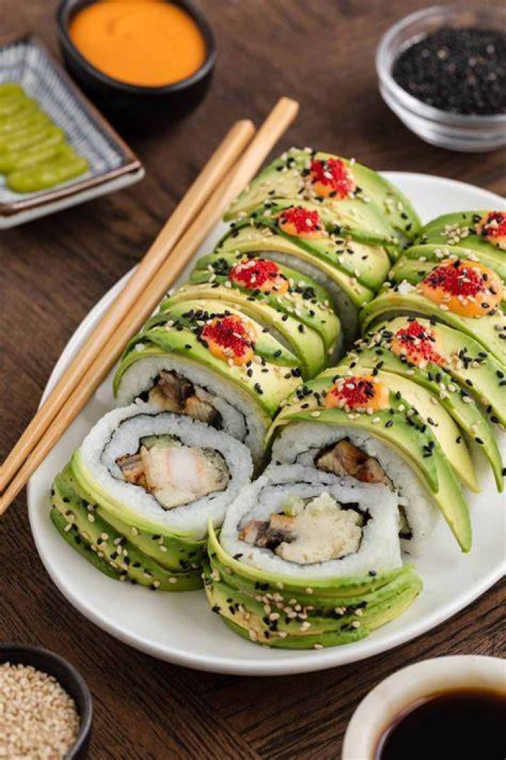 Sushi order with avocado scales Crossword Clue LA Times Answer - News