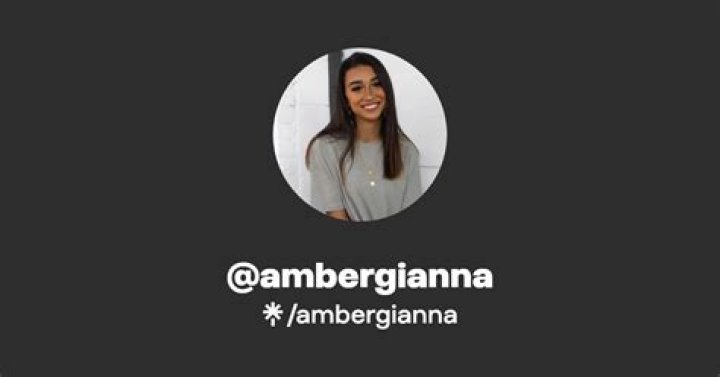 The Ambergianna OnlyFans Leak Exposed