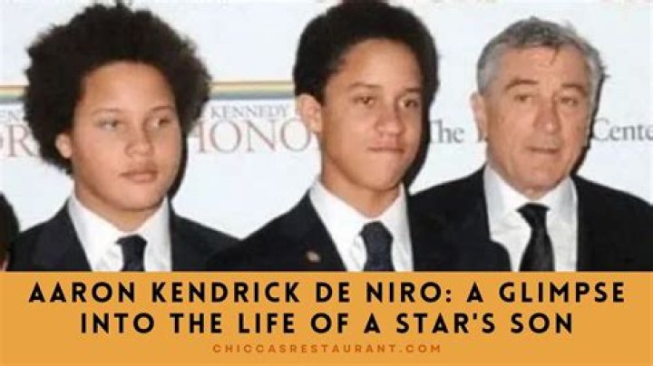 The Rise Of Aaron Kendrick De Niro