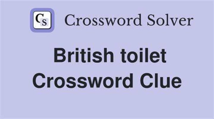 Toilet, in Britain Crossword Clue Daily Themed 3 letters Answer - News