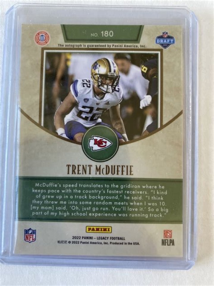 Uncover The Secrets Behind Trent McDuffie's Football Legacy