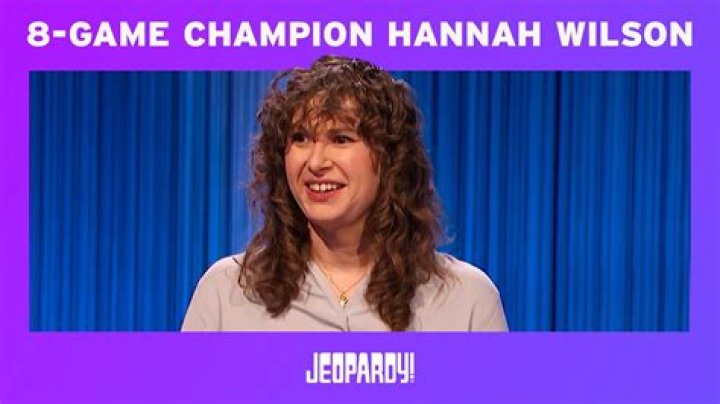 Uncover The Secrets Of Jeopardy! Champion Hannah Wilson's Triumph