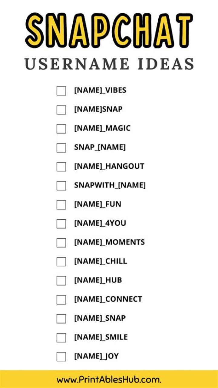 Unleash Your Creativity: The Ultimate Guide To Crafting The Best Username For Snapchat