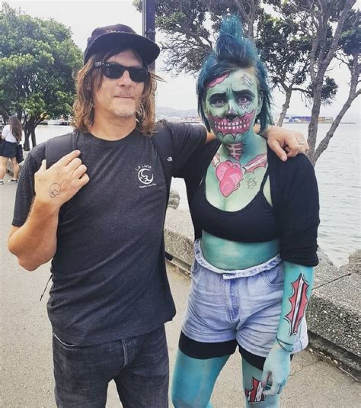 Walking Dead actor Norman Reedus spotted in Wellington ·