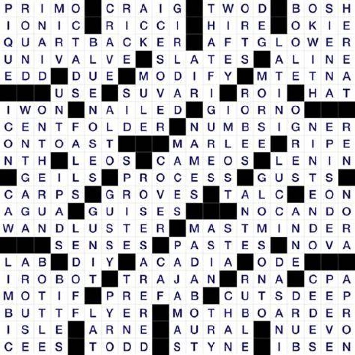 Wall Street Gene messenger WSJ Crossword Puzzle clues and Answers