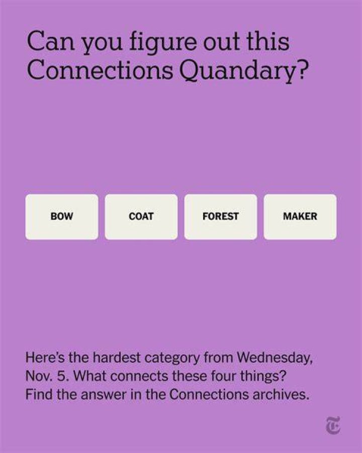 What connects these four &ndash; LOOSE, SPLIT, DEAD, BOOK? NYT Crossword Clue Answer - News