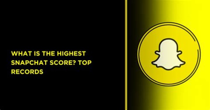 The World's Highest Snapchat Score Revealed