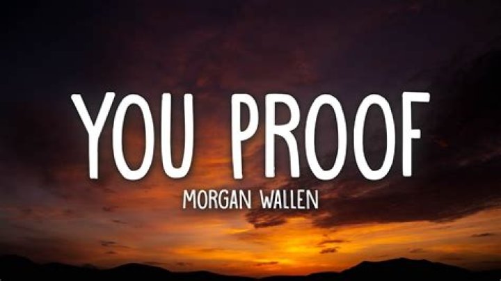 You Proof lyrics | - VoxDash